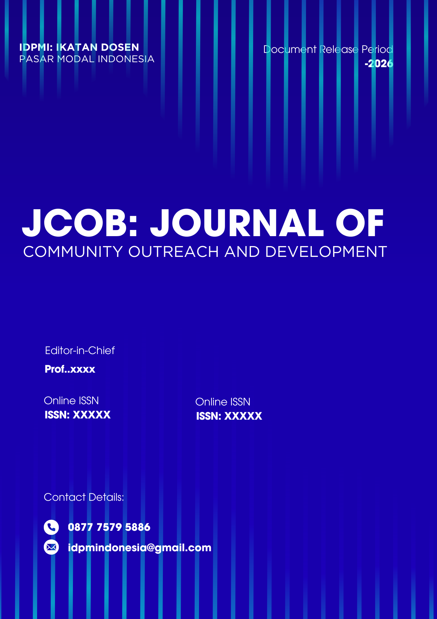 JCOD Journal Cover